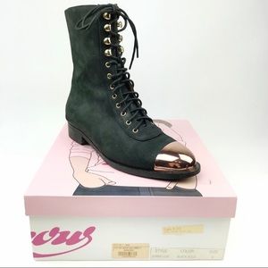 Jeffrey Campbell | Zorro Cap | Lace Up Boot